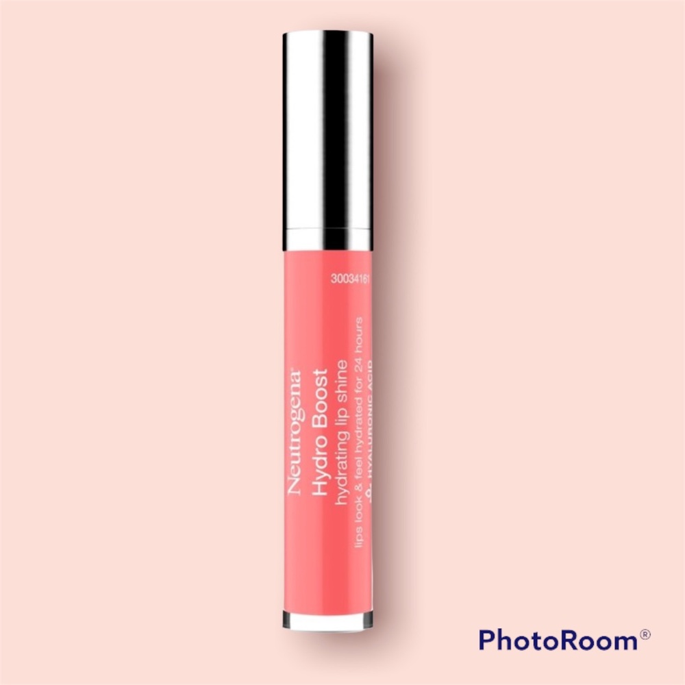 NWT Neutrogena Hydro Boost Hydrating Lip Shine - Flushed Coral
